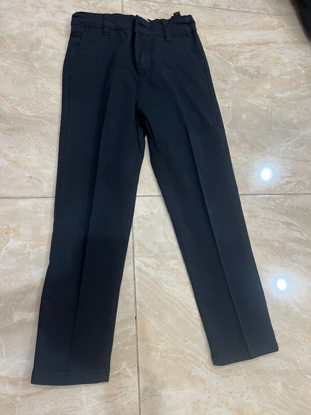 Kids Black Dress Pants - Classic School Style